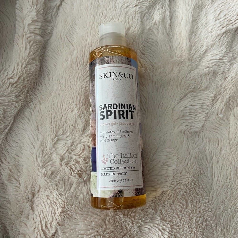 New Skin & Co Sardinian spirit shower gel